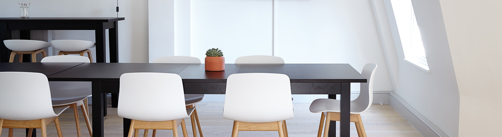 Empty desks