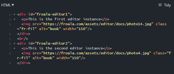 Using Multiple Froala Editors On a Single Webpage - Froala