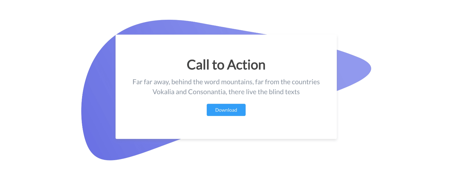 How can I build a call-to-action page with Bootstrap?