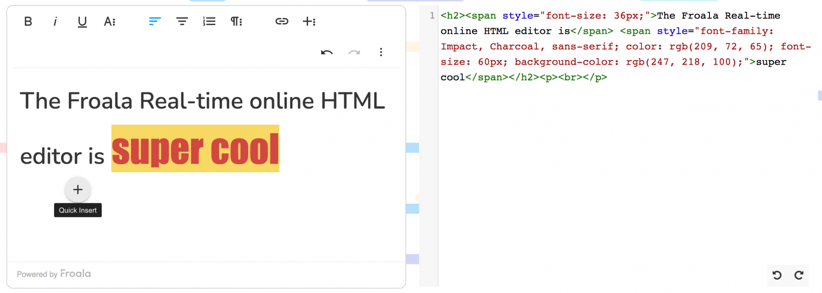 Free online HTML editor