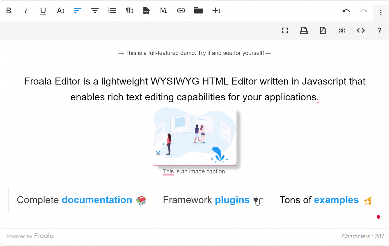 Froala editor. Фроала редактор. froala.