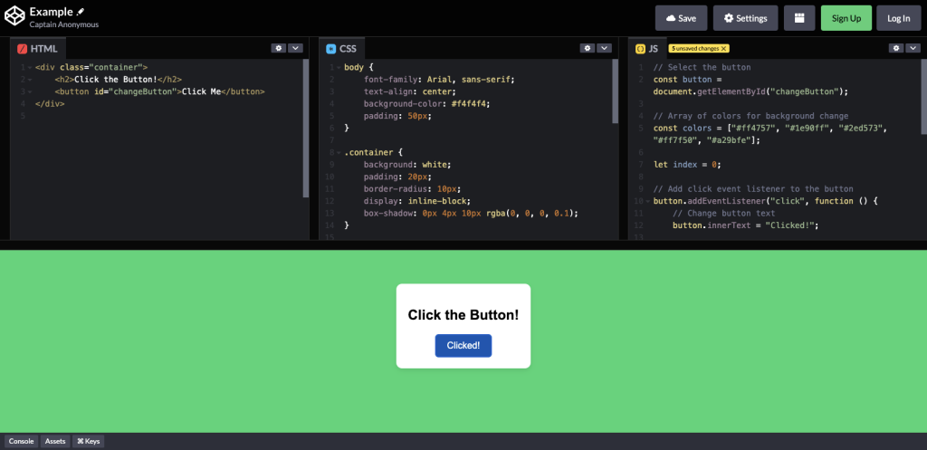 Top 5 Online JavaScript Editors - A Beginner's Guide