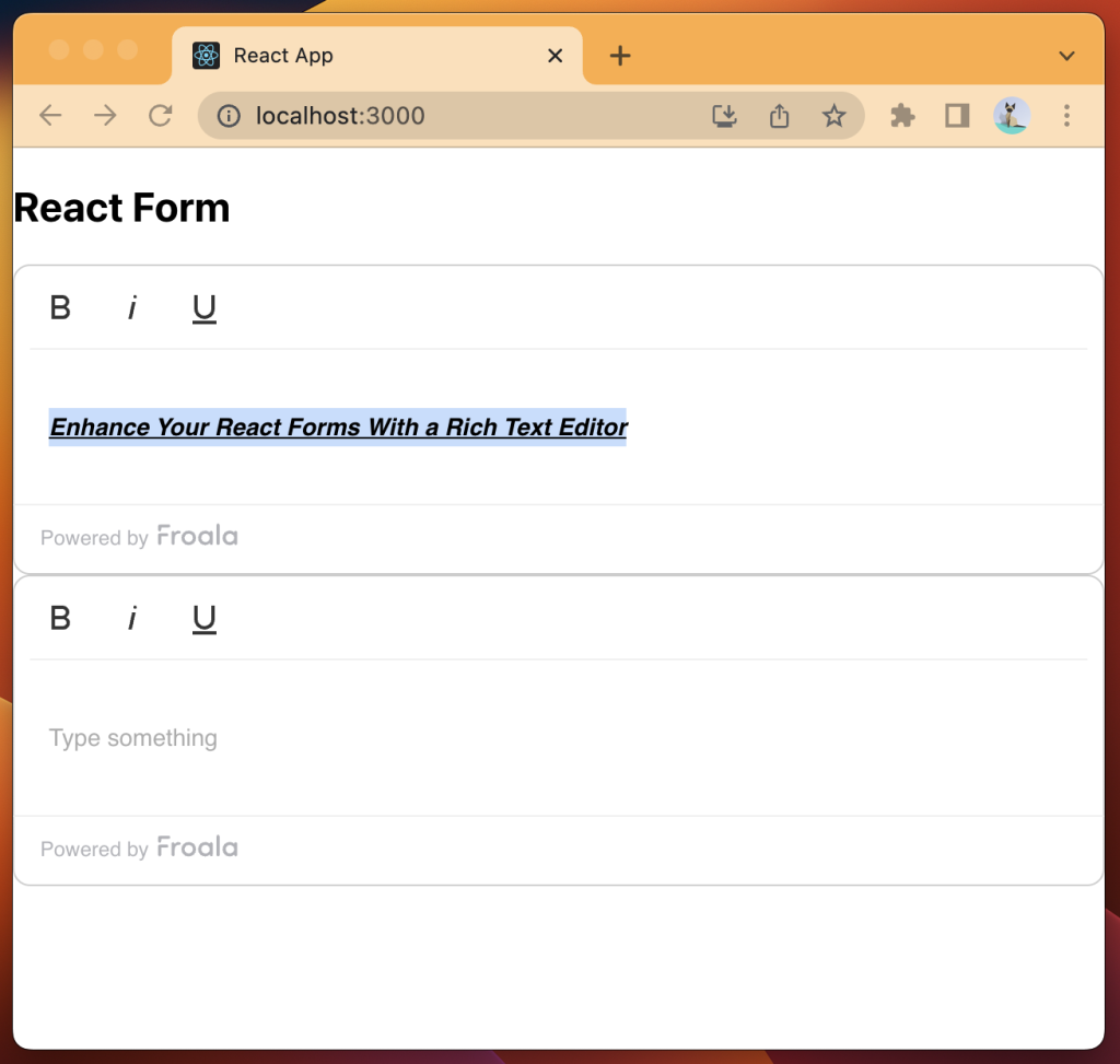 Enhance Your React Forms With A Rich Text Editor