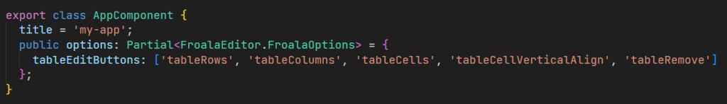 TypeScript and Froala: The Basics