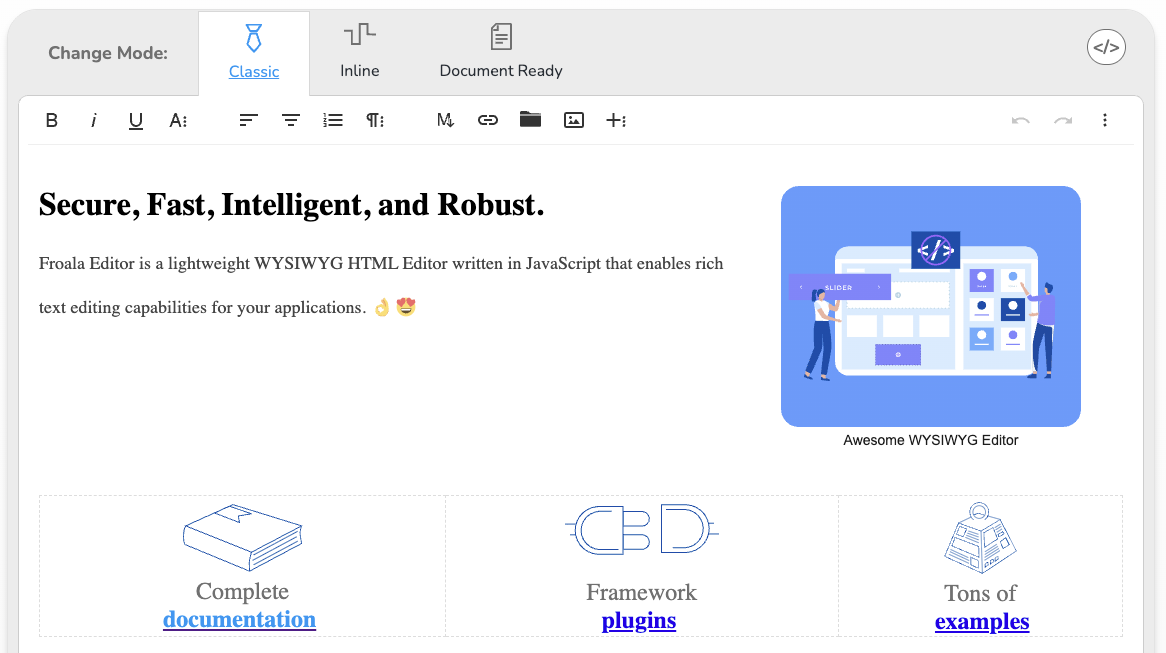 Froala Editor