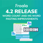 Froala Word Count Feature