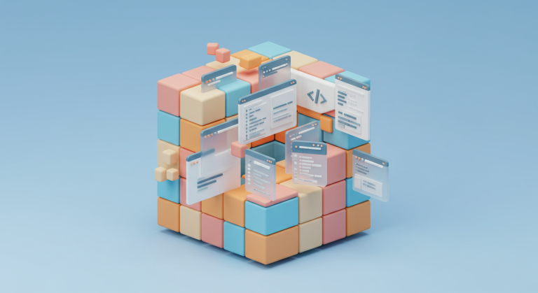 A cube that encompasses all important considerations when choosing a rich text editor for framework integration.