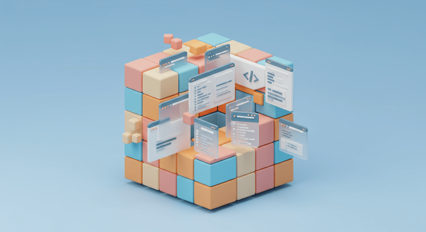 A cube that encompasses all important considerations when choosing a rich text editor for framework integration.