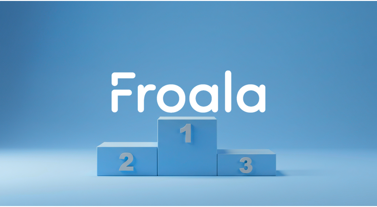 Froala rich text editor (RTE)