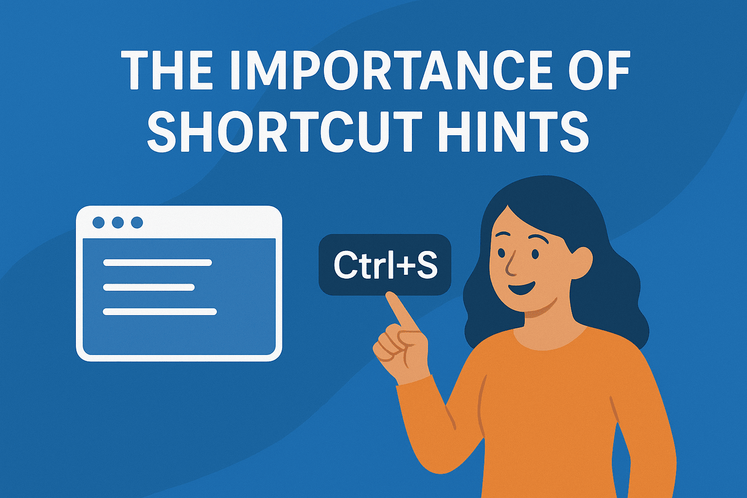 Shortcut hints