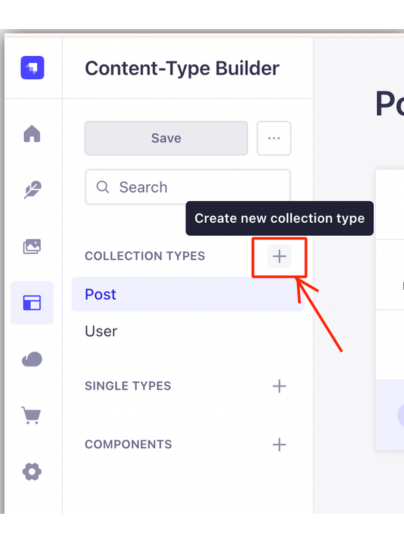 Click Create new collection type (
