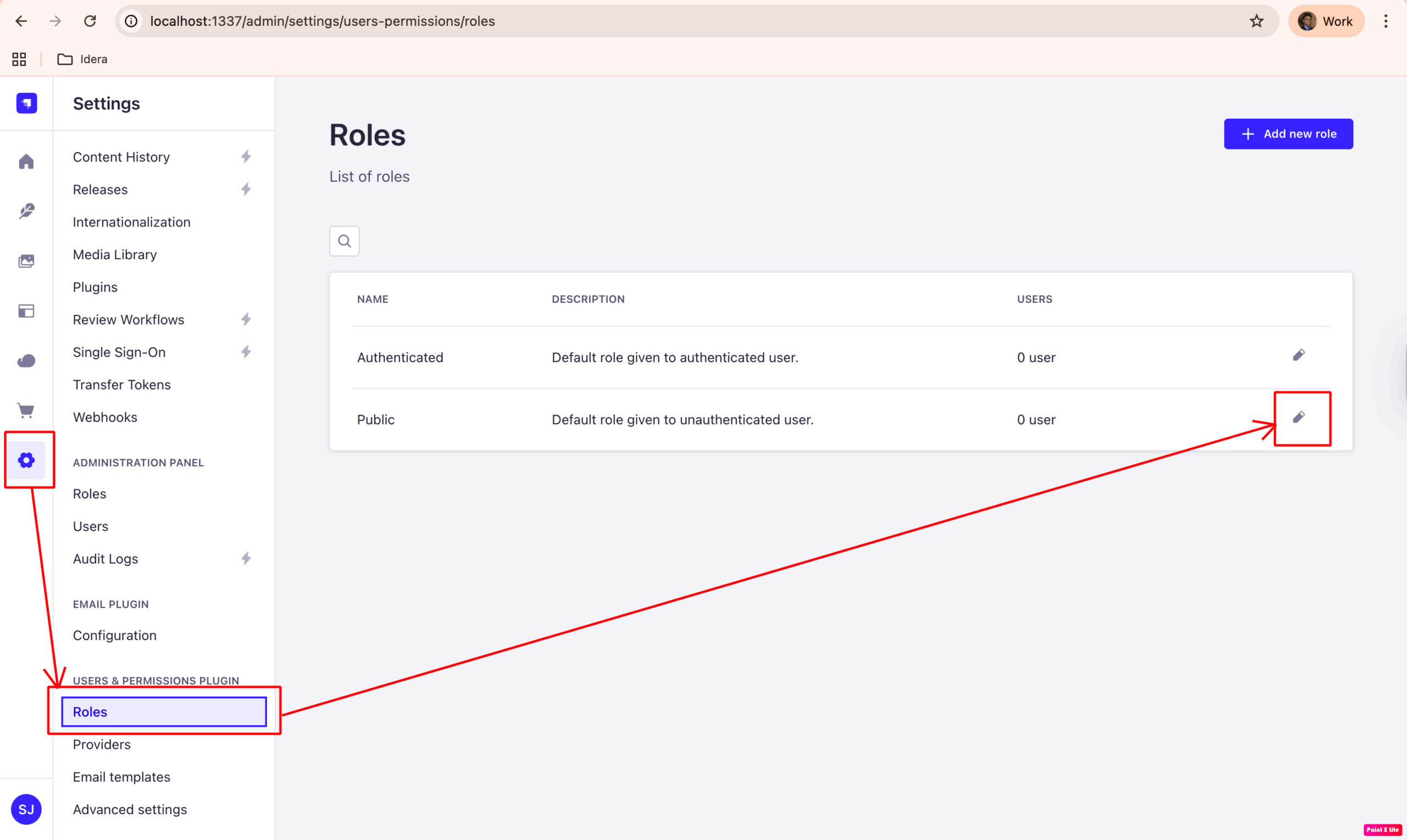Enable REST API access