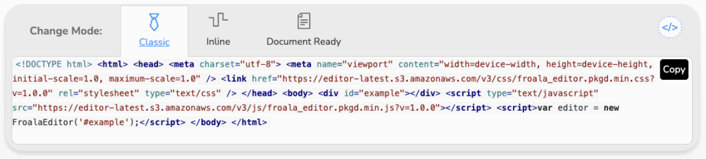 Rich text HTML editors produce clean HTML behind the scenes