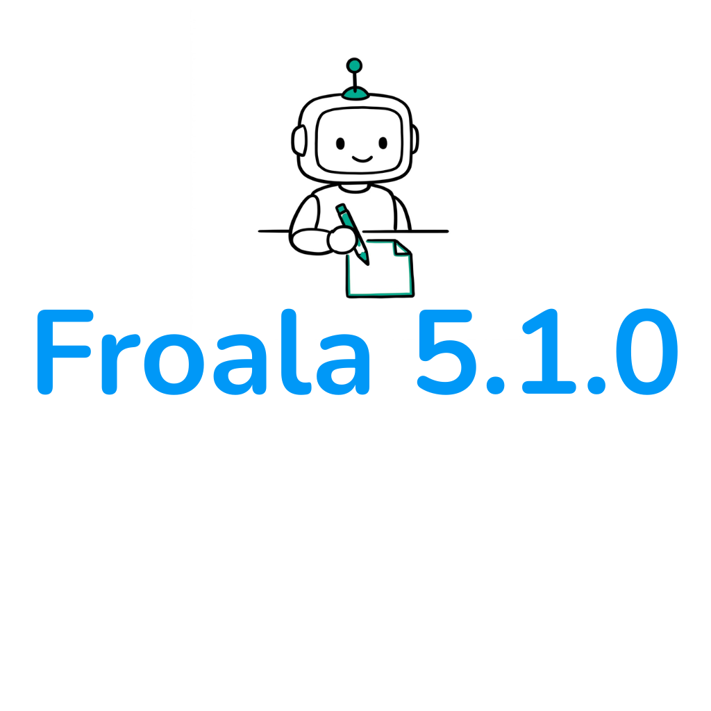 Froala 5.1 release with AI assist plugin
