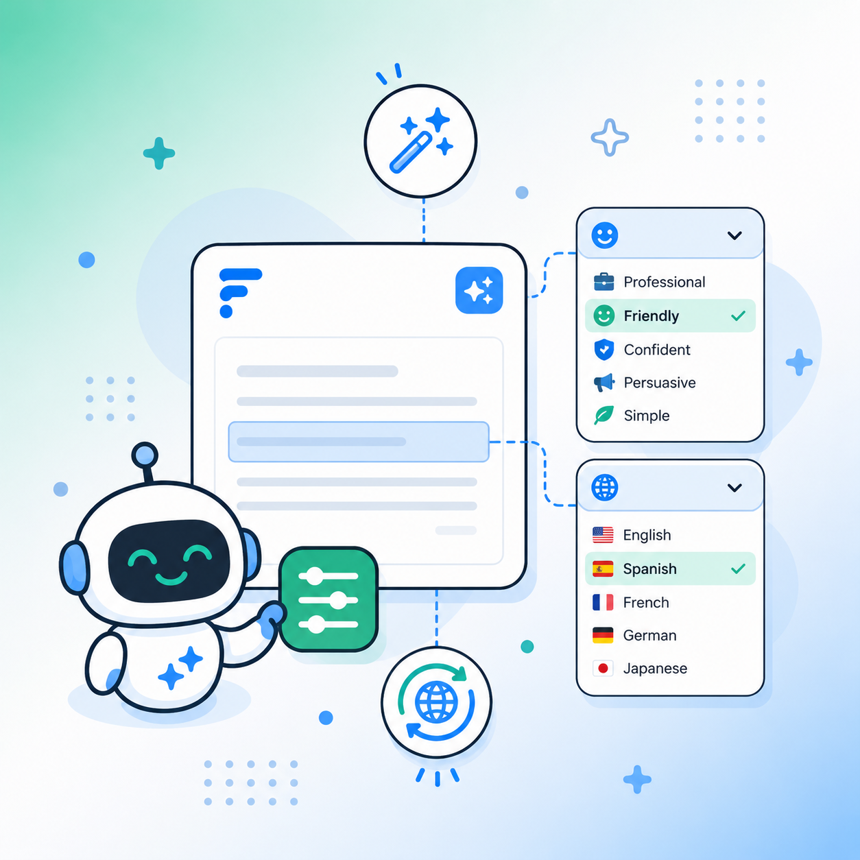 customize Froala AI Assist