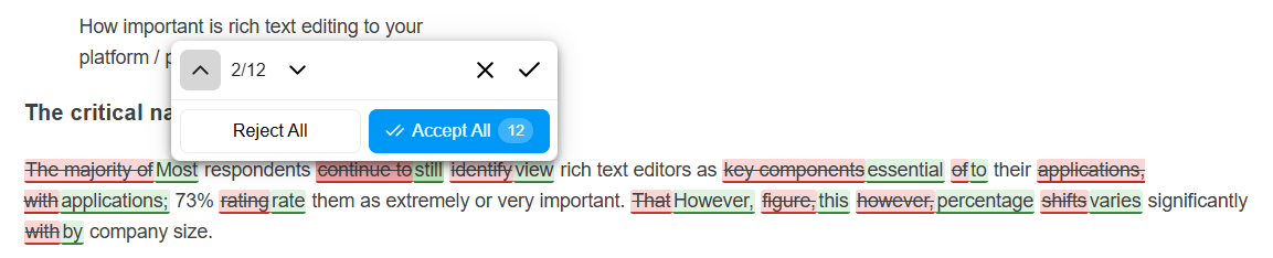 AI improve writing